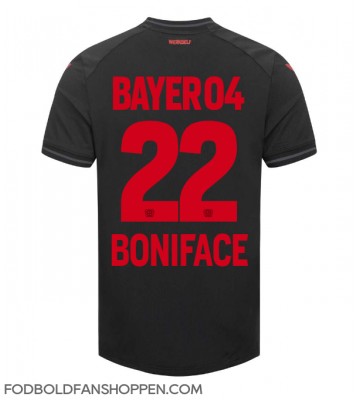 Bayer Leverkusen Victor Boniface #22 Hjemmebanetrøje 2023-24 Kortærmet